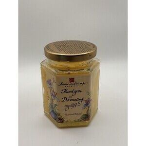 Home Interiors Candle Tropical Blend Thank You For Decorating My Life Jar Candle